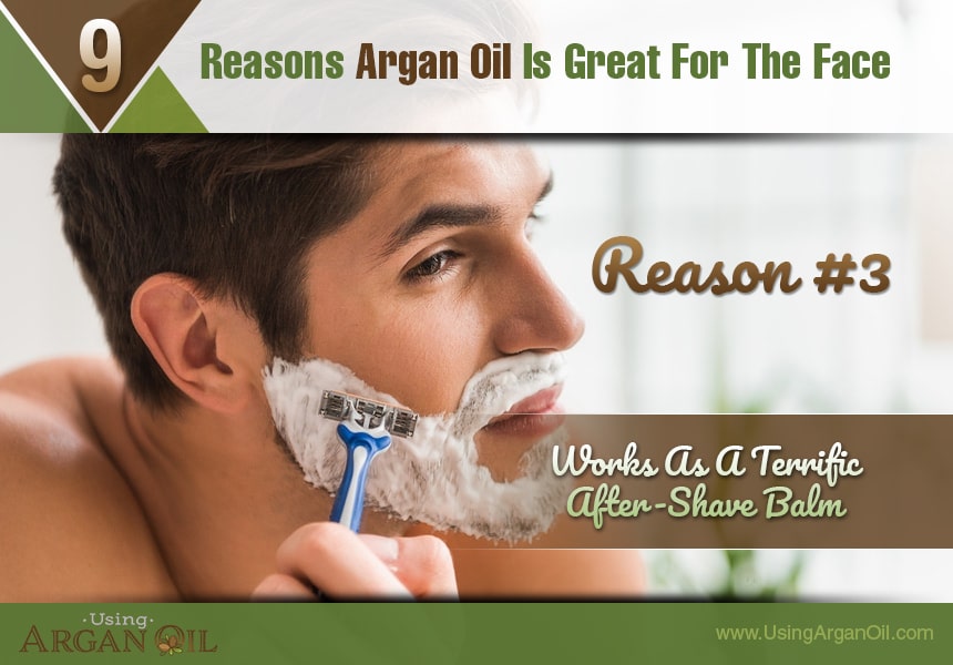 can you use argan oil on your face